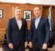 Rutas nacionales, escuelas y viviendas: Frigerio se reunió con Santilli y Caputo