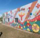 Adultos mayores y jóvenes presentaron mural participativo en Paraná