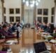 Frigerio coordina obras, prevención climática y la situación de Granja Tres Arroyos