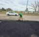 Paraná: Mejoran la transitabilidad con trabajos de bacheo en avenida Newbery