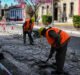 Avanza la obra de reconfiguración de calle 25 de Mayo en Paraná