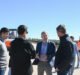 Producción y educación: Frigerio recorrió los avances en la obra de la ruta 20